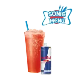 blood orange recharger with redbull