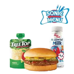 hamburger wacky pack