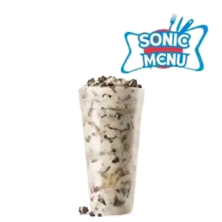 sonic blast made with oreo cookie pieces