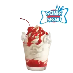 strawberry sundae